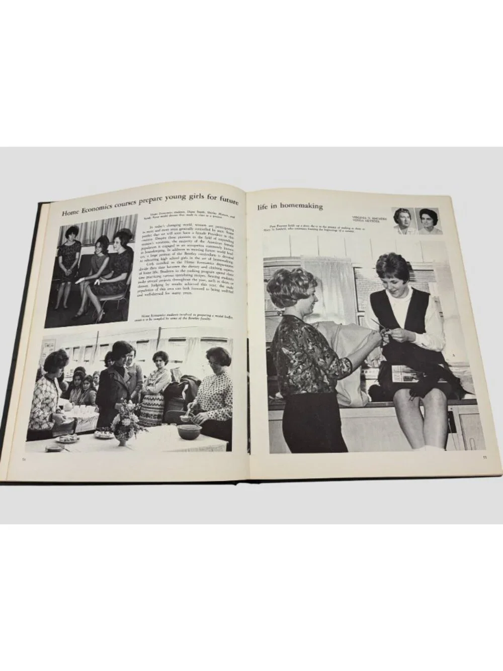1964 Pioneer Bentley High School Livonia Michigan Yearbook Signed Vintage Annual